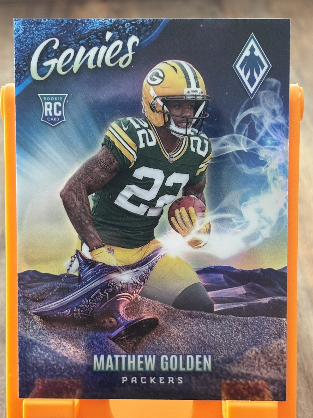 2025 Panini Phoenix Genies Matthew Golden #17 (RC) SSP Case Hit Packers