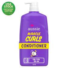 Miracle Curls Conditioner Coconut Oil 26.2 Oz Curly Coily Hair 0.57 per fl oz