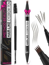 Eyebrow Pen - Eyebrow Pencil Magical 2-in-1 Eye Brow Pencils for Women with 4...