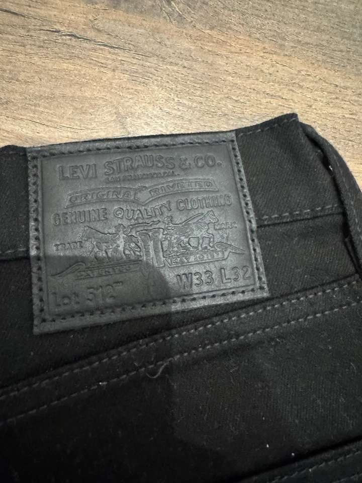 Levi's 512 Slim Fit Taper Jeans Premium line Neu W33 L32 - Bild 3 von 4