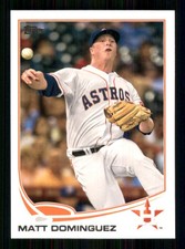 2013 Topps #342 Matt Dominguez Houston Astros 61910