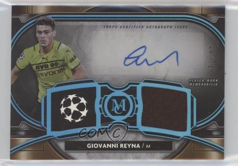 2021-22 Topps Museum Collection UCL Soccer Trading Cards for sale