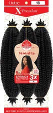 Outre X-Pression Synthetic Braid - 3X SPRINGY AFRO TWIST 16 (30)