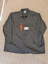 Dickies Men's Long Sleeve Workwear Shirt Size XXL New with Tags