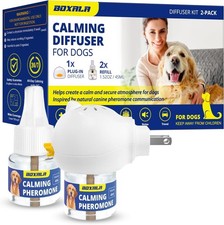 Dog Pheromones Calming Diffuse- 2 Pack 45ml R...