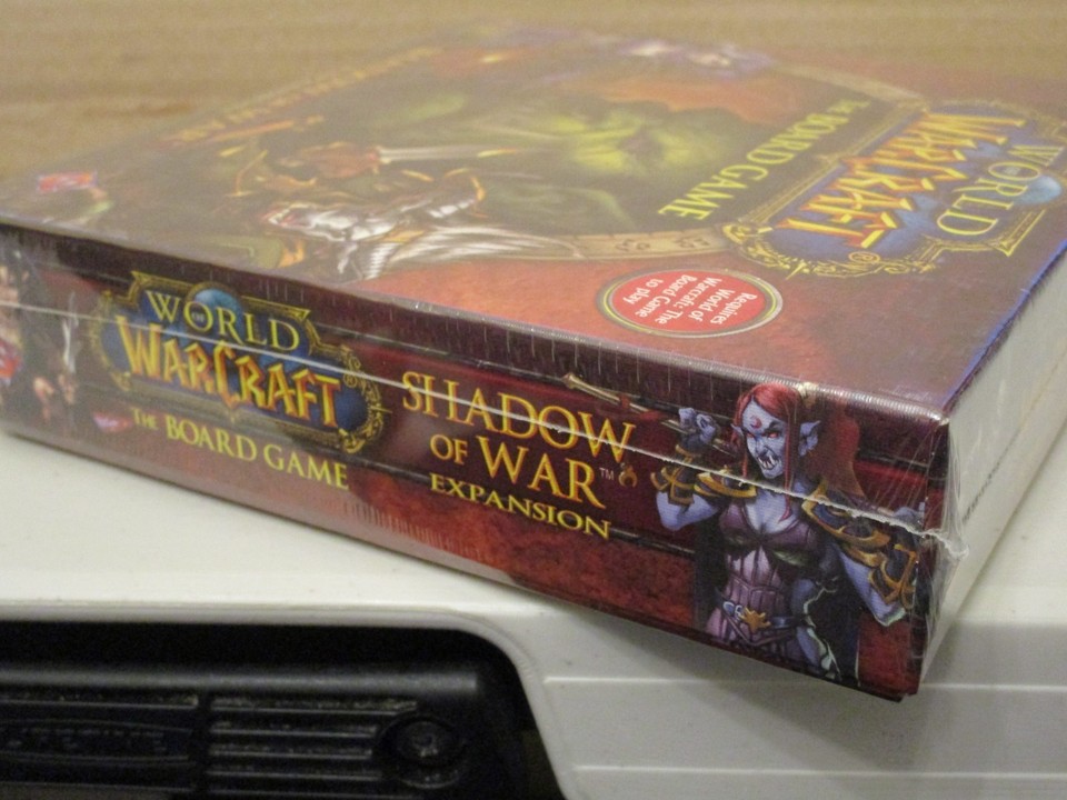 Warcraft Le Jeu De Plateau Édition De Base (occasion) + Extension (neuf Scellé)