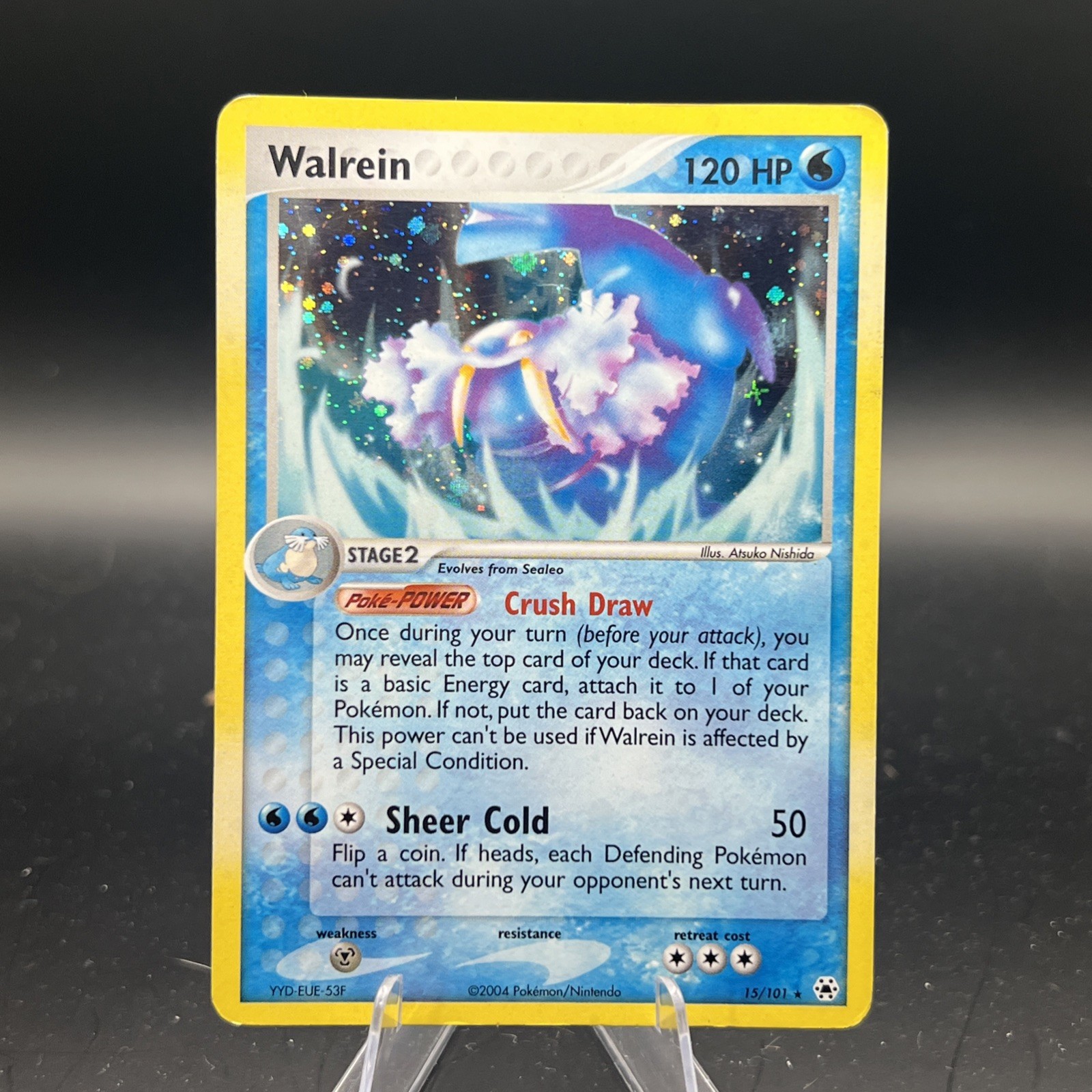 Walrein 15/101 Hidden Legends Holo