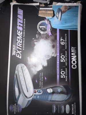 Conair Handheld Garment Steamer- Clothes Turbo ExtremeSteam 1875W Portable NEW