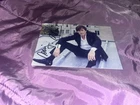 photo cardboard Autograph Dedication Thomas Dutronc