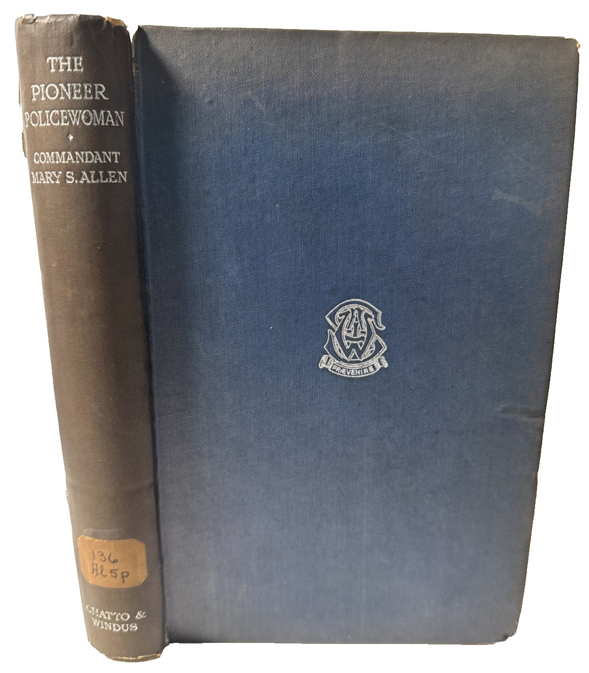 The Pioneer Policewoman Commandant Mary Allen 1925 1st ED Law Crime Antique Book