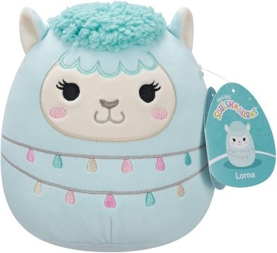 LORNA DAS HELLBLAUE LAMA ORIGINAL SQUISHMALLOW PLÜSCH KUSCHELIG 7 ZOLL NEU PLÜSCH