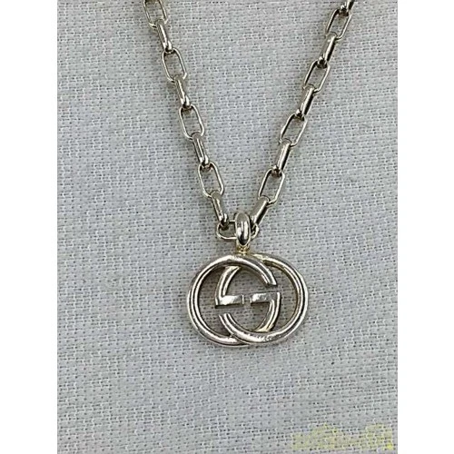 Collana GUCCI G ad incastro 48 cm Giappone