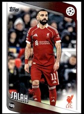2026 Topps UEFA Club Competitions Mohamed Salah Liverpool FC Card No 136