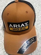 ARIAT Men's Blue Shield LogoBaseball Cap