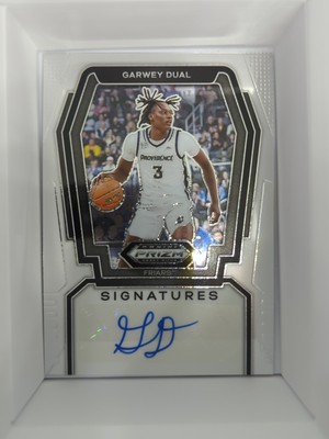 2024 Panini Prizm Draft Picks GARWAY DUAL Signatures #S-WEY Providence