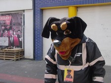 Fursuit rotweiler.    Head, Hand Paws, Tail