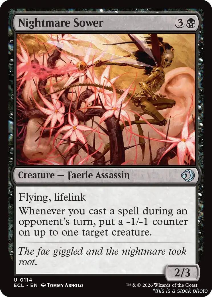 Nightmare Sower (ECL 114), Normal, Lorwyn Eclipsed, MTG
