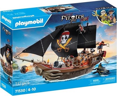 PLAYMOBIL 71530 Galeone dei Pirati 137 pz Pirates 4-10a  NUOVO Sigillato 