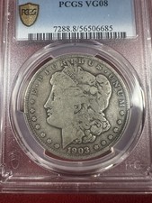 1903 s Morgan Dollar PCGS VG08