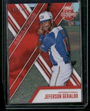 2017 Panini Elite Extra Edition #169 Jeferson Geraldo Aspirations Orange #/100