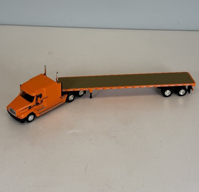 #ad PEM Freightliner Century Midroof Sleeper Cab Flatbed Trailer Schneider National $69.90