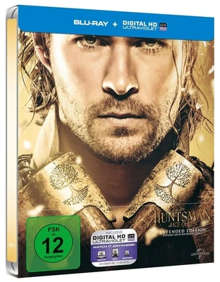 The Huntsman & The Ice Queen - Extended (2016)[Blu-ray im Steelbook /Neu/OVP] - Bild 1 von 3