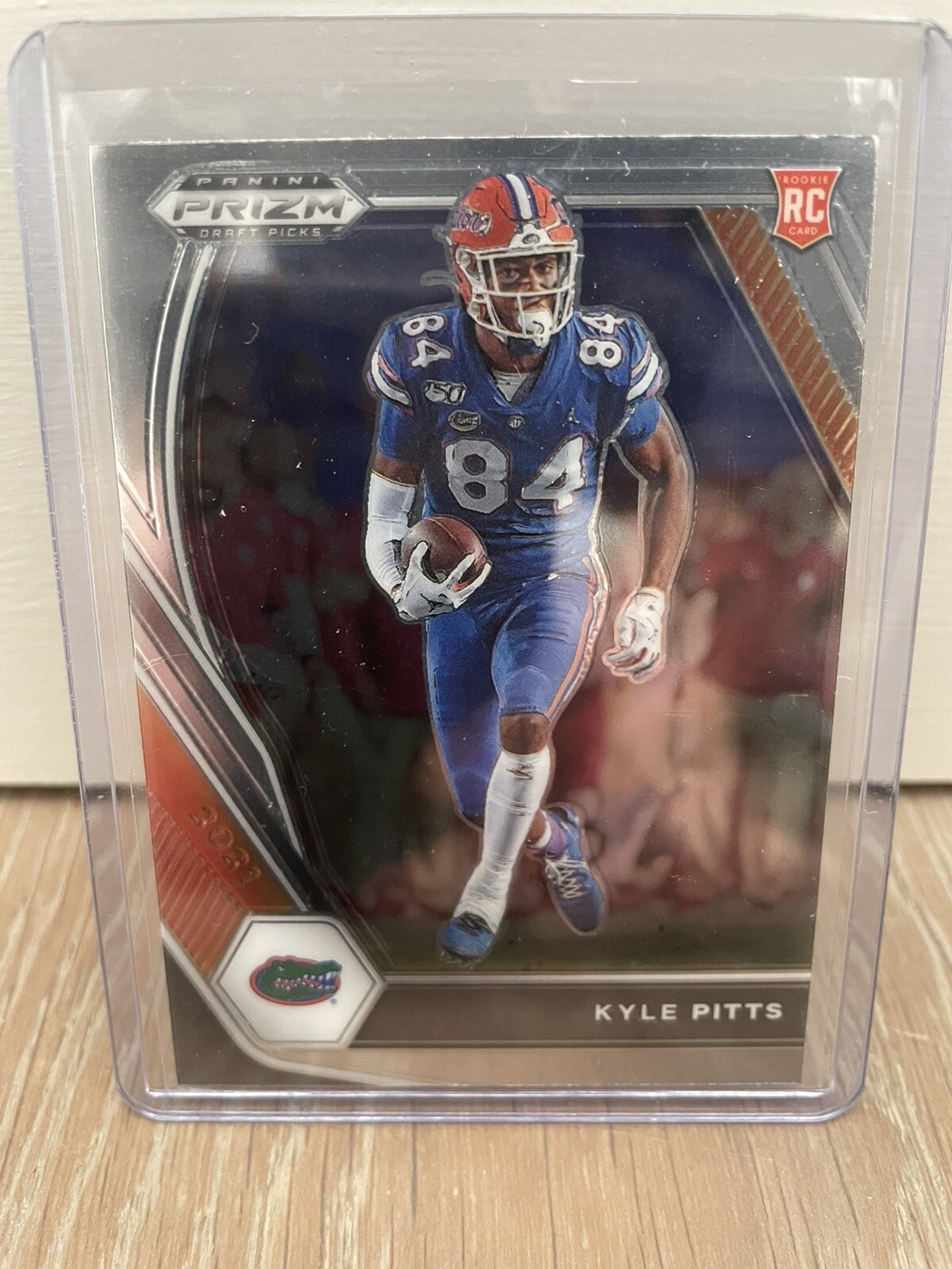 2021 Panini Prizm Draft Picks Kyle Pitts Base RC #108 - Atlanta Falcons
