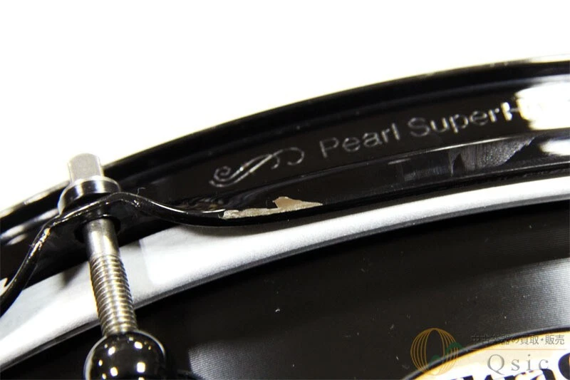 Pearl UCA1450/B Ultra Cast Metal Snare Drum Aluminium Shell Black Rare14×5