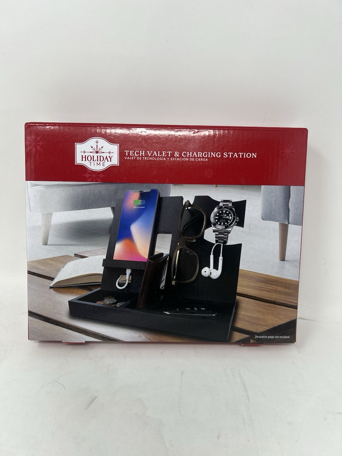 Charging Station And Valet For Phone And Personal Items Great Gift-image