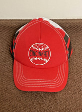 Vintage Cincinnati Reds Baseball Cap - Adult sized w/adjustable band