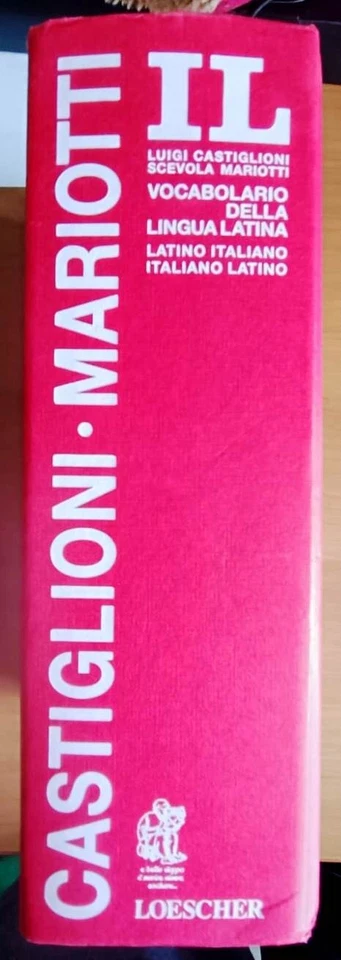 Dizionario di latino con copertina Rigida - Immagine 2 di 2