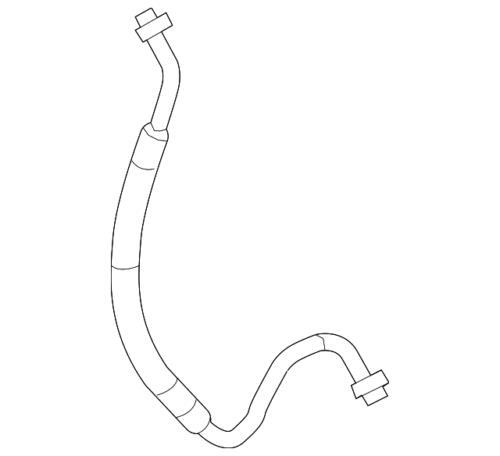 Manguera de succión de refrigerante del aire acondicionado para Ford E-150, E-250, E-350 (2007-2019) P/N CC2Z-19835A