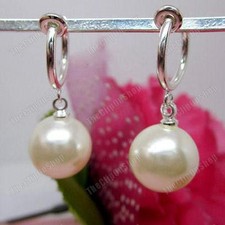 BEQUEME CLIP ON Creme Elfenbein GROSSE 12mm P...