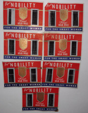 Vtg Prym's Bob Bobby Pins Hair Finger Wave Lot Of 7 Packages Over 100 Pcs Brown