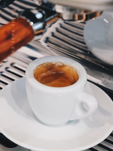 Set tazzine e piattini espresso Point tazza caffè porcellana bianca nuova spessa - Foto 3 di 16