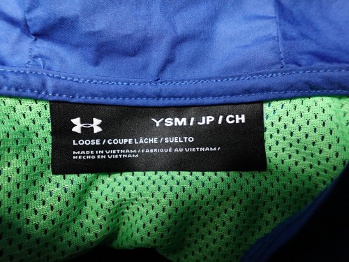 Girls Under Armour Sack Pack Mesh Lined Jacket Size Youth Small NWT - Picture 10 of 15