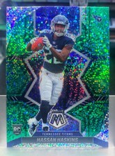HASSAN HASKINS RC 2022 Panini Mosaic Green Sparkle SSP # /10 or less 🔥TITANS