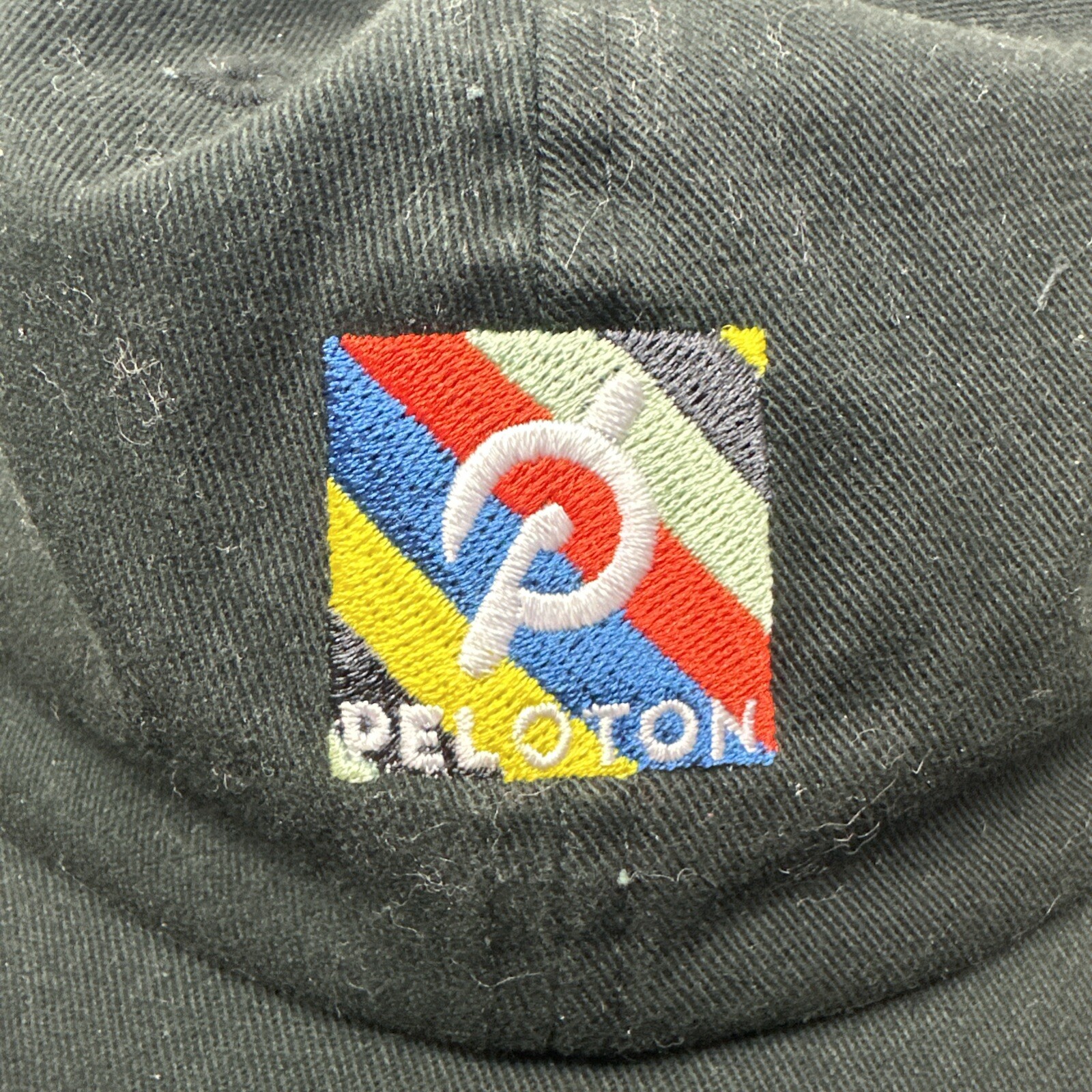 Black Peloton Adjustable StrapBack Multi Color Lo… - image 7