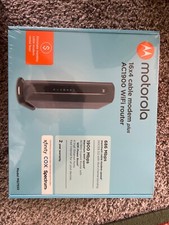 Motorola AC1900 Wifi Router 16x4 Cable Modem Xfinity COX Spectrum Comcast