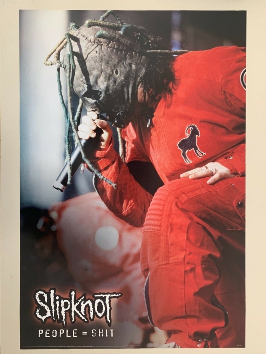 SLIPKNOT, 'PEOPLE ' MUSIC BAND,RARE 2000's POSTER, LAST ONE!!! | eBay
