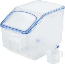 Food Lids (Flip-Top) / Pantry Storage, BPA Free, Top-50.7 Cup-For Rice
