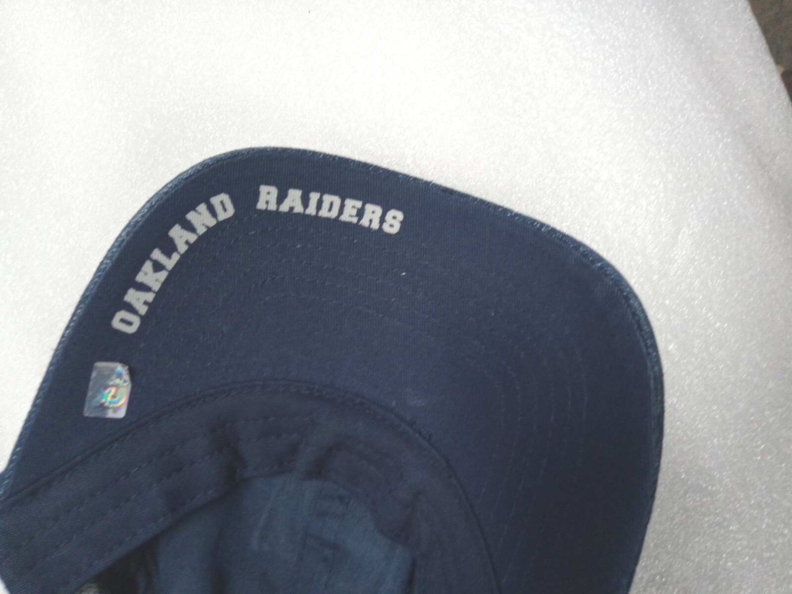 Gorra de béisbol de mezclilla Oakland Raiders Hat