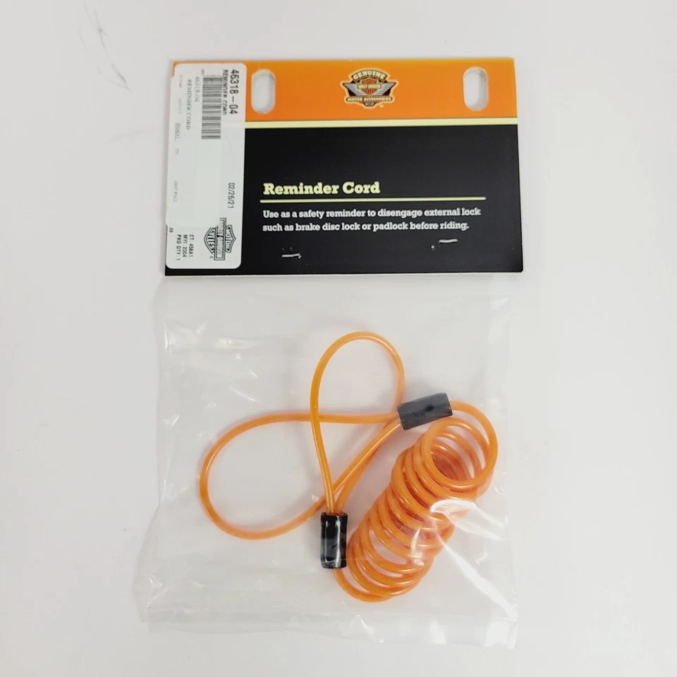 Cabo lembrete Harley-Davidson número de peça 46318-04 fabricante de equipamento original - Imagem 2 de 4