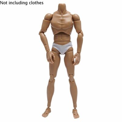 1/6 Scale ZYTOYS Wide Shoulder Male 12in Action Figure Body B002