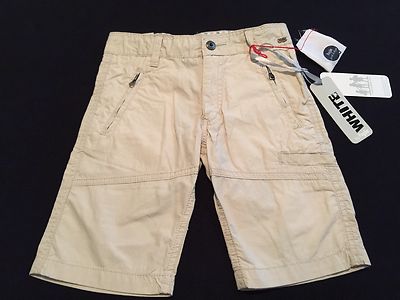 NWT WHITE BY PAGLIE GIRLS SHORTS KHAKI SIZE 122 or CHILD 7