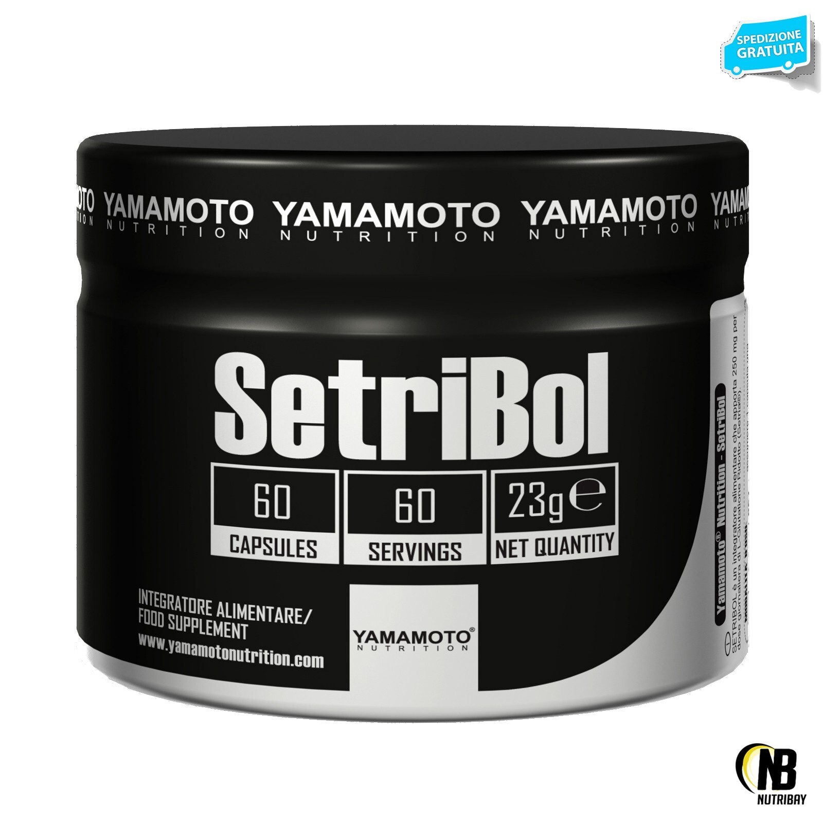 SetriBol di YAMAMOTO NUTRITION - 60 cps - 60 Dosi L-Glutatione