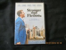 Stranger than fiction dvd will ferrell maggie gyllennaal dustin hoffman 