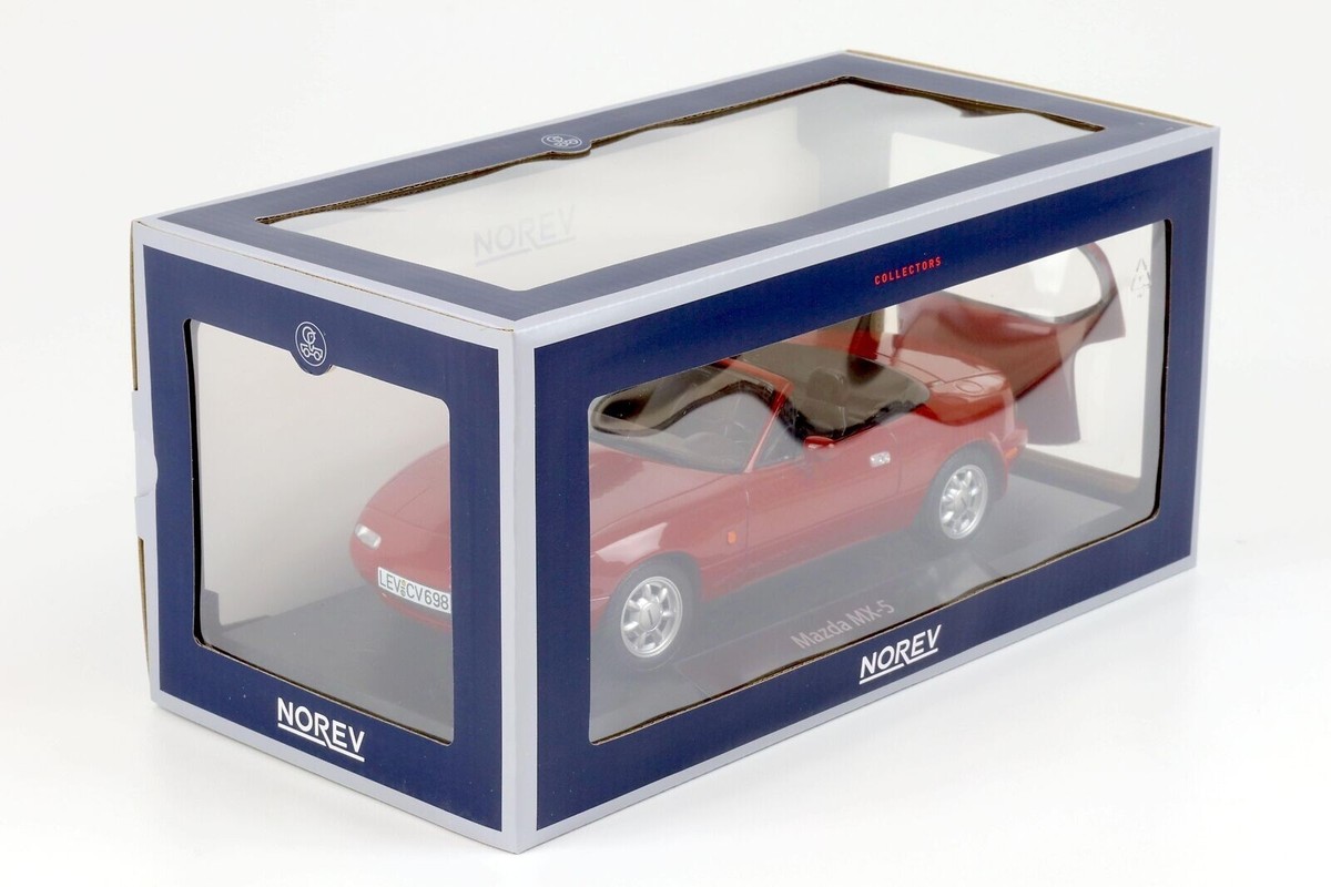 1/18 Mazda MX-5 Miata Spider 1989 (Red) Diecast Model Car by 1/18 Mazda MX-5 Miata Spider 1989 (Red) Diecast Model Car by