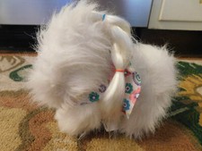 Furreal Fur Real Friends Plush Walking Pup White Yorkie Dog Puppy Long Hair CUTE