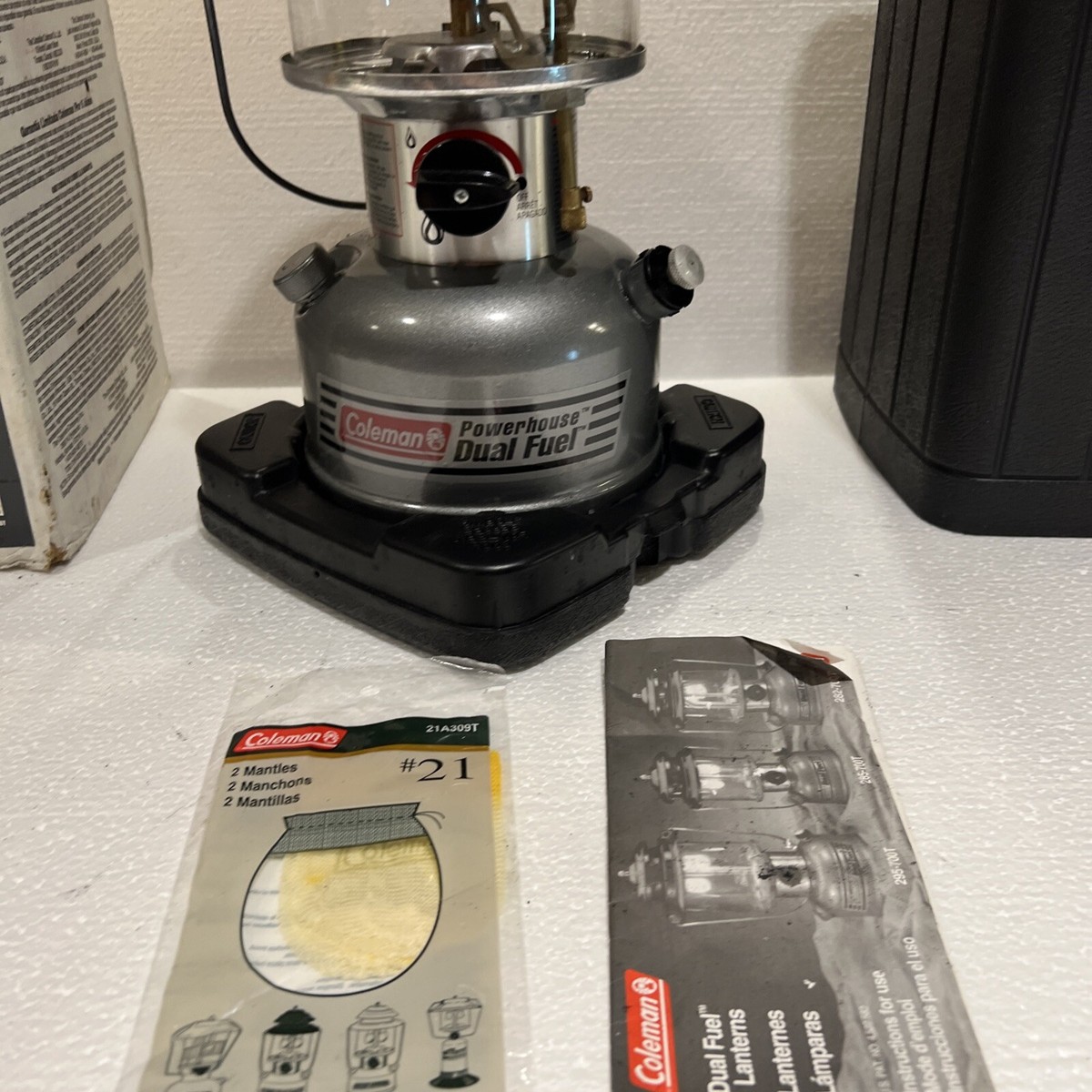 調理器具 Coleman - Coleman POWER HOUSE Vintage 6/95 Coleman Powerhouse Dual Fuel 2~Mantle Lantern